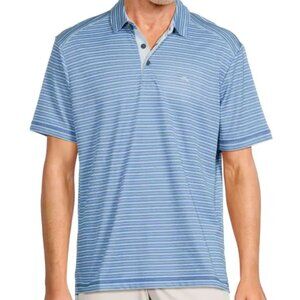 NWT Tommy Bahama Men's ISlandzone Seaside Haven Stripe  Polo Shirt M